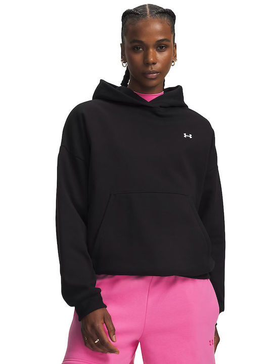 Under Armour Γυναικείο Φούτερ με Κουκούλα Μαύρο