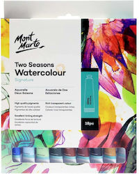 Mont Marte Zwei Jahreszeiten Wasserfarben 12ml 18 Stücke Set Mont Marte Zwei Jahreszeiten Wasserfarben 12ml 18 Stücke Set