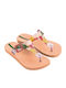 Urban Arte Conecta Fem Flip-Flops in Orange Colour