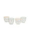 Hermia Set of Water Glasses Glass 290ml 4 Pieces