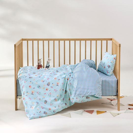 Kentia Kentia Baby Bettbezüge Set mit Kissenbezug Roomy 100x140cm Kentia Kentia Baby Bettbezüge Set mit Kissenbezug Roomy 100x140cm