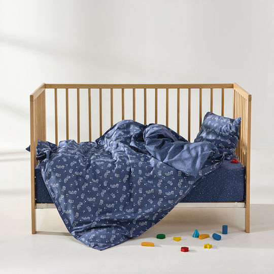 Kentia Set Baby Duvet Cover with Pillowcase Oriane 100x140cm