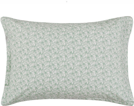 Kentia Judith A Set Of Turquoise Pillowcases With Envelope Cover 50x70cm