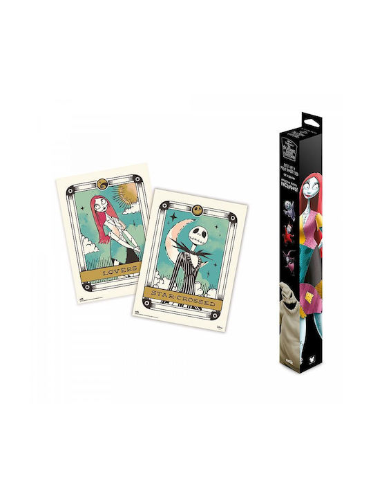 Set 2 mini-postere 38x52cm Disney Nightmare Before Christmas