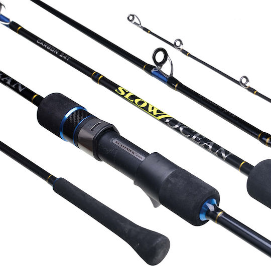 Seahawk Slow Ocean Καλάμι Ψαρέματος για Baitcasting / Slow Jigging / Spinning 1.83m 250gr