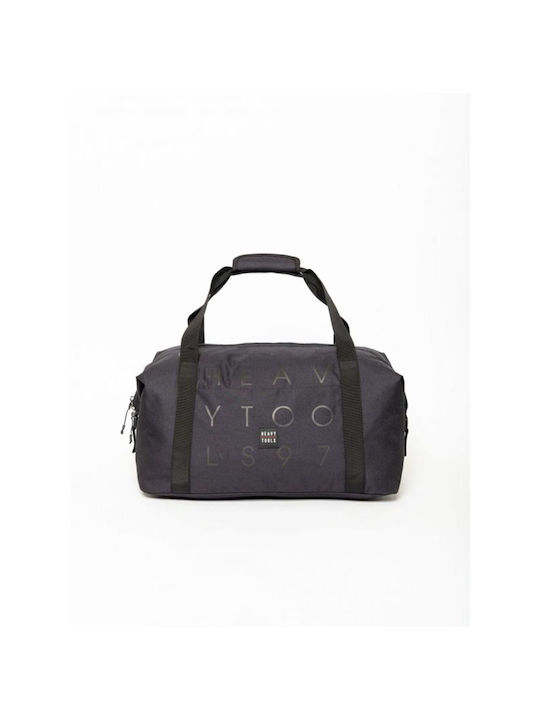 Heavy Tools Schultertasche für Fitnessstudio Grau