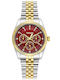 Breeze Women's Watch 36mm Battery Powered with Gold Steel Bracelet