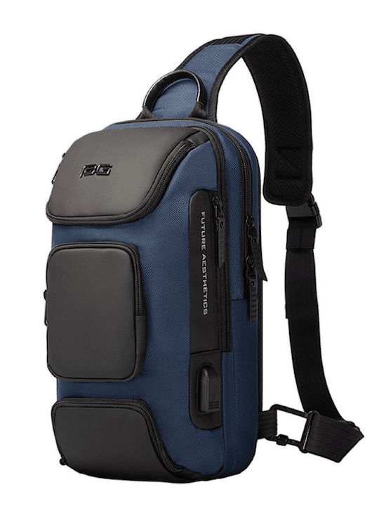 Bange Men's Shoulder / Crossbody Bag Blue 7086 ...