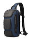 Men's Shoulder / Crossbody Bag Blue 7086 Blue