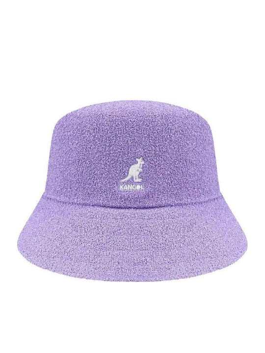Kangol Bermuda Дамска Дънкова Кофа Лилава Шапка