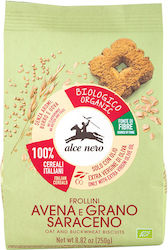 Alce Nero Organic Oat Biscuits 250gr