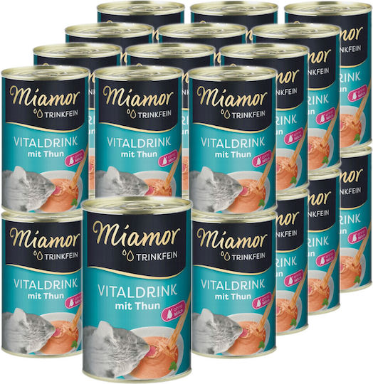 Miamor Υγρή Τροφή για Γάτες σε Κονσέρβα με Τόνο 24x135gr