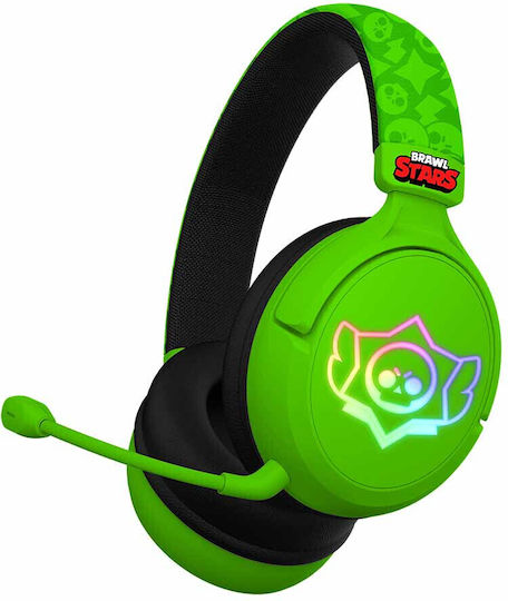 Subsonic Brawl Stars Ασύρματο Over Ear Gaming Headset Stars Skull for Nintendo Switch / Nintendo Switch 2 / PC / PS4 / PS5 / XBOX