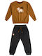 Kids Sweatpants Set With Top Yellow 00230871TAVAS