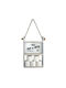 Raft De Perete Antique Alb 40x13x60cm