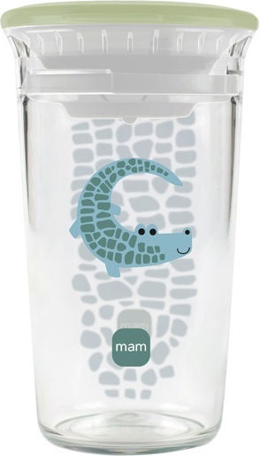 Mam Easy To Drink Cup Mam Baby Trinklernbecher Kunststoff Transparent Für 8m+ 290ml