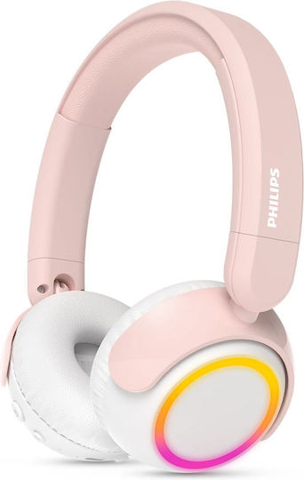 Philips TAK4200PK/00 Wireless Bluetooth Kids' On Ear Headphones Pink