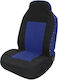 Universal Autositzbezug Eingebautes Kopfstütze Polyester Explorer 1 Stück Wasserdicht Schwarzes Blau
