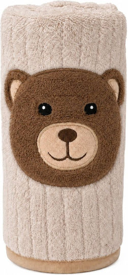 Cangaroo Одеяло за гушкане и люлка Бежово 90x75см.
