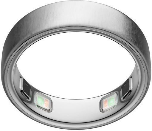 Oura Inel 5 Mărimea 9 cu Monitor de puls Brush Argintiu