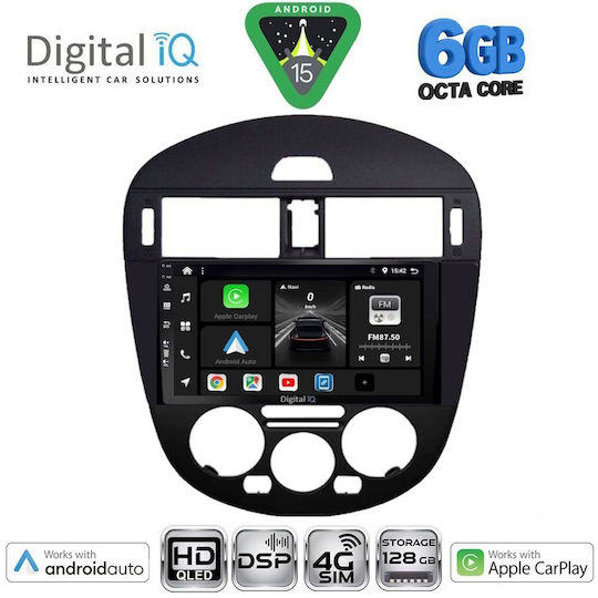 Digital IQ BXF 17470AC_CPAA 9-инчов Мултимедиен Таблет Nissan Pulsar Модел 2014-2020 A/C