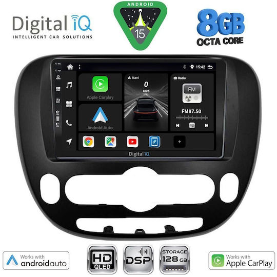 Digital Iq Bxf 18321_cpaa 9 инчов мултимедиен таблет Kia Soul модел 2013-2019