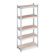 Relaxdays Ραφιέρα Dexion 70x30x150εκ. με 5 Ράφια