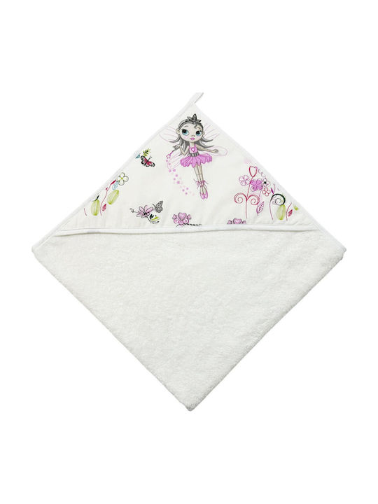 Bunny Bebe Детски Халат-Худи Fairy 75x75см