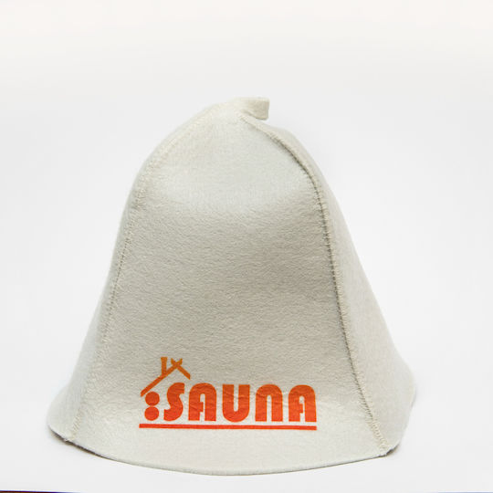 Pălărie De Saună Din Lână World Hats Sauna Albă Imprimată S L