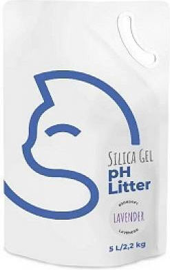 Kitties Gel Κρυσταλλική Άμμος Γάτας με Άρωμα Baby Powder 2.2kg / 5lt