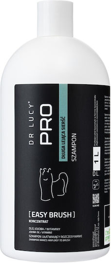 Dr Lucy Pro Easy Brush Șampon Pentru Câini Cu Păr Lung 1l