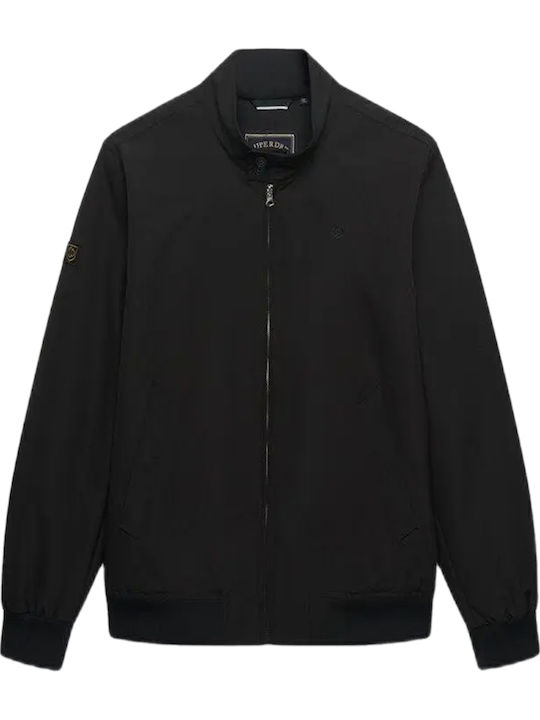 Superdry Harrington яке Puffer Meteorite Black