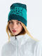 Highline Beanie Unisex Wendbarer Strickmütze in Grün