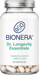 Bionera Dr. Longevity Essentials 25mg Supplement for Immune System Support 60 Capsules