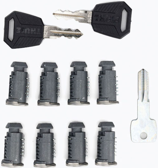 Thule One Key System 450400 Set cilindri cu cheie Mărimea 8
