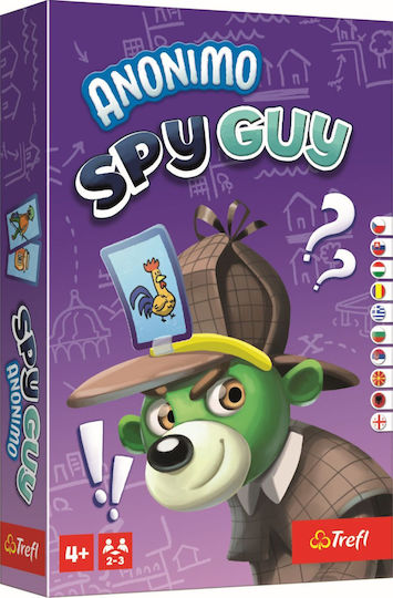 Επιτραπέζιο Παιχνίδι Anonymous Spy Detective για 2-3 Παίκτες 4+ Ετών Trefl