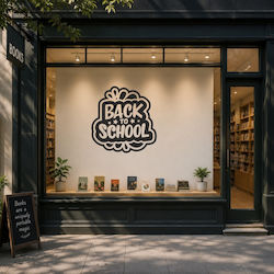 Αυτοκόλλητο Εκπτώσεων - Back To School 3 - Μπλε...