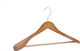 UnicUtil Cuier de haine din lemn maro UUUM78X4 4 bucăți