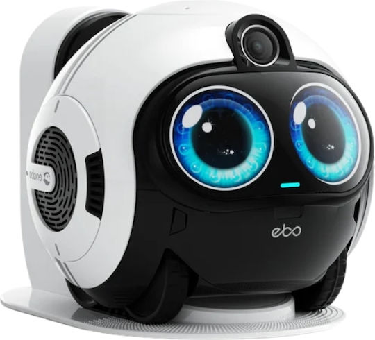 Enabot EBO Max FamilyBot IP Robot Companion Cameră Wi-Fi 4K cu Baterie și Comunicare Bidirecțională