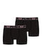 Ανδρικά Μποξεράκια Black / Brown 2Pack