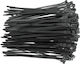Plastic Removable Cable Ties 3.6x150 Mm 100 Pieces Black