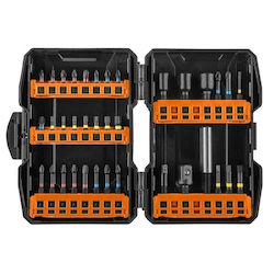 Impact Screwdriver Bits Set 36 Pieces