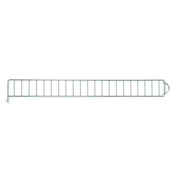 Divider Mega-m G-57 Cm H-6 Cm Zinc Shelf Stopper Divider Mega-m G-57 Cm H-6 Cm Zinc Shelf Stopper