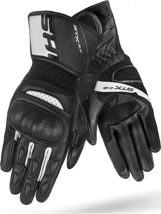 Shima Stx 2.0 Summertime Men's Leather Riding Gloves White