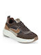 Γυναικεία Sneakers Καφέ