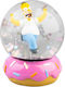 Grupo Erik The Simpsons Snow Globe Homer Simpson Donut Figure 10cm