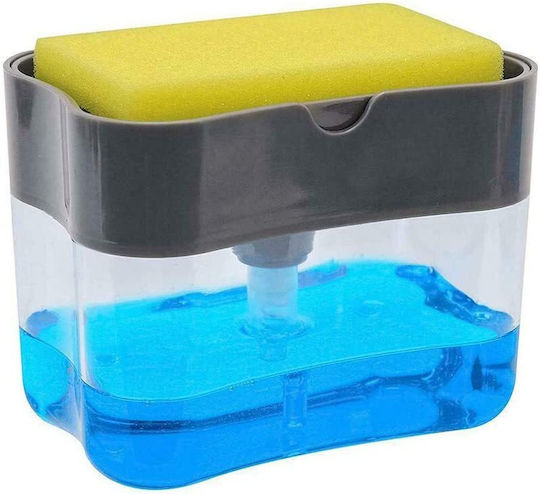 Dozator De Bucătărie Din Plastic Gri 380ml