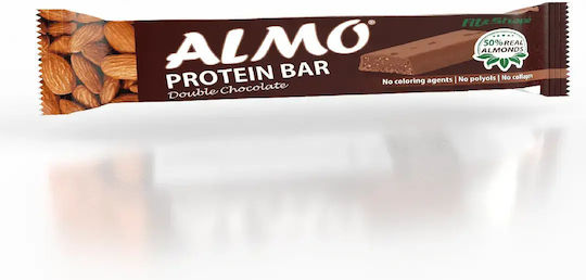 Fit & Shape Protein Bar with 50% Protein and Double Chocolate Flavour 50g