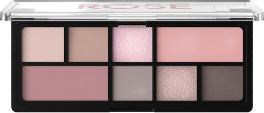 Catrice Cosmetics Палитра с Сенки за очи Matte в Пресована пудра Розов 9gr