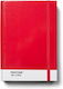 Pantone Ruled Dotted S Notebook Red